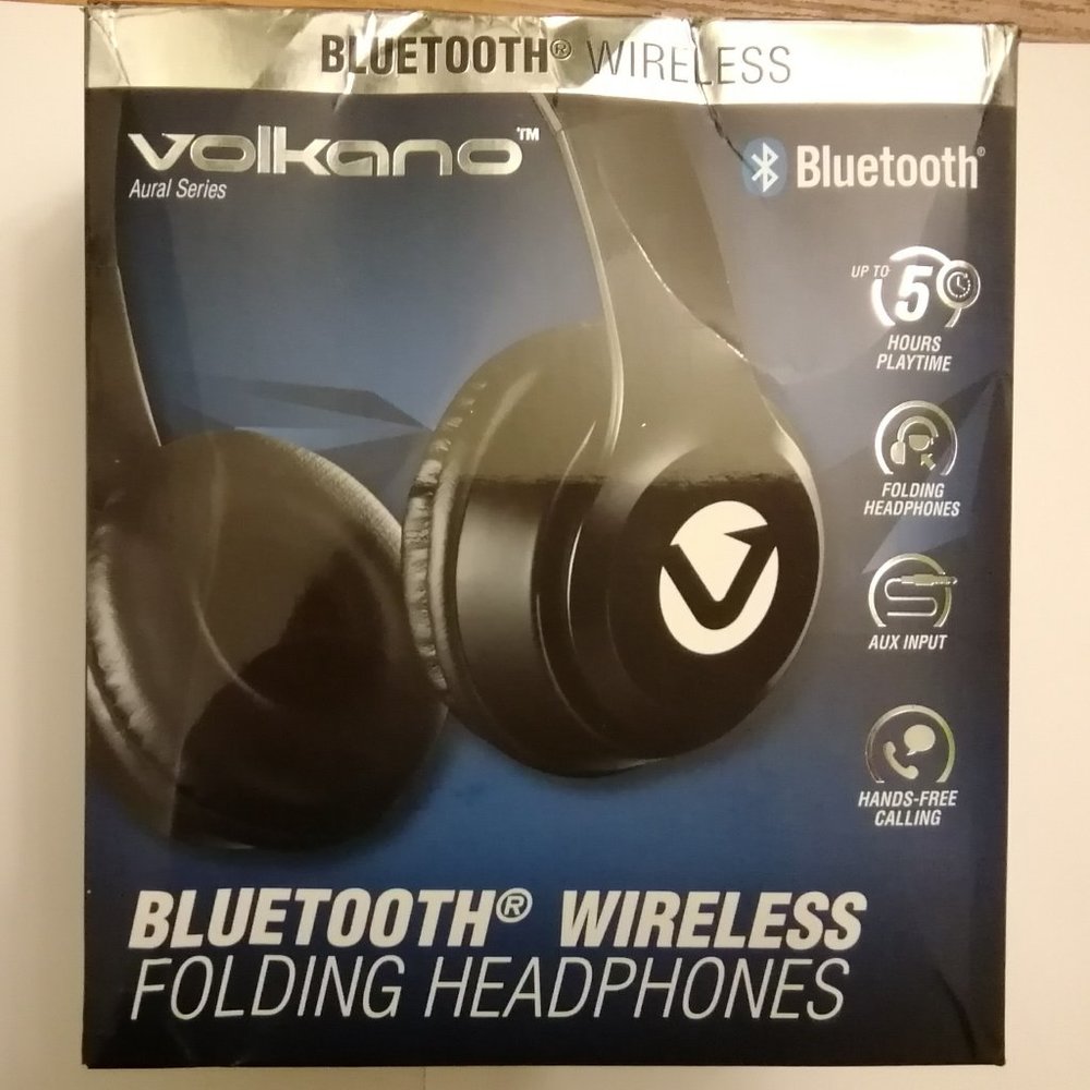 Bluetooth wireless folding headphones